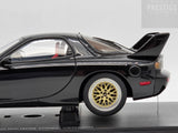 AUTOart Mazda RX-7 FD Efini Tuned Version Black w Gold Wheels 75968 1:18 - VGC