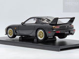 AUTOart Mazda RX-7 FD Efini Tuned Version Black w Gold Wheels 75968 1:18 - VGC