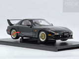 AUTOart Mazda RX-7 FD Efini Tuned Version Black w Gold Wheels 75968 1:18 - VGC