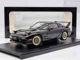 AUTOart Mazda RX-7 FD Efini Tuned Version Black w Gold Wheels 75968 1:18 - VGC