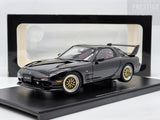AUTOart Mazda RX-7 FD Efini Tuned Version Black w Gold Wheels 75968 1:18 - VGC