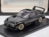 AUTOart Mazda RX-7 FD Efini Tuned Version Black w Gold Wheels 75968 1:18 - VGC