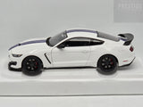 AUTOart Ford Shelby GT-350R Oxford White with Blue Stripes 72931 1:18 - READ / NEW