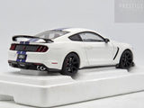 AUTOart Ford Shelby GT-350R Oxford White with Blue Stripes 72931 1:18 - READ / NEW