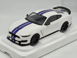 AUTOart Ford Shelby GT-350R Oxford White with Blue Stripes 72931 1:18 - READ / NEW
