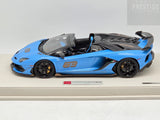 Eidolon 2019 Lamborghini Aventador SVJ 63 Roadster Blu Cepheus 1:18 - New