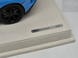 Eidolon 2019 Lamborghini Aventador SVJ 63 Roadster Blu Cepheus 1:18 - New