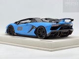 Eidolon 2019 Lamborghini Aventador SVJ 63 Roadster Blu Cepheus 1:18 - New