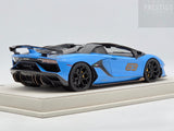 Eidolon 2019 Lamborghini Aventador SVJ 63 Roadster Blu Cepheus 1:18 - New