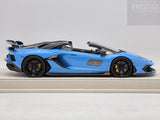 Eidolon 2019 Lamborghini Aventador SVJ 63 Roadster Blu Cepheus 1:18 - New
