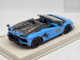 Eidolon 2019 Lamborghini Aventador SVJ 63 Roadster Blu Cepheus 1:18 - New