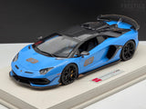Eidolon 2019 Lamborghini Aventador SVJ 63 Roadster Blu Cepheus 1:18 - New
