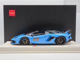 Eidolon 2019 Lamborghini Aventador SVJ 63 Roadster Blu Cepheus 1:18 - New