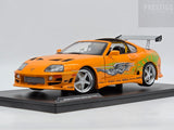 Solido 2001 Toyota Supra Targa Top Mk4 A80 Brian O'Conner Fast & Furious 1:18 - New
