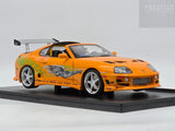 Solido 2001 Toyota Supra Targa Top Mk4 A80 Brian O'Conner Fast & Furious 1:18 - New