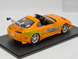 Solido 2001 Toyota Supra Targa Top Mk4 A80 Brian O'Conner Fast & Furious 1:18 - New
