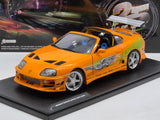 Solido 2001 Toyota Supra Targa Top Mk4 A80 Brian O'Conner Fast & Furious 1:18 - New
