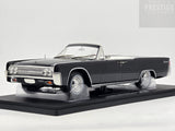 KK-Scale 1963 Lincoln Continental Convertible Black w White Roof, Bad Boys 1:18 - New