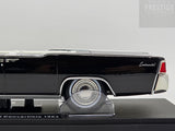 KK-Scale 1963 Lincoln Continental Convertible Black w White Roof, Bad Boys 1:18 - New