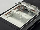KK-Scale 1963 Lincoln Continental Convertible Black w White Roof, Bad Boys 1:18 - New