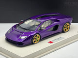Eidolon 2022 Lamborghini Countach LPI800-4 Viola Pasifae w Gold Wheels 1:18 - New