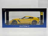 AUTOart 2016 Chevrolet Corevette Z06 C7 Racing Yellow 71263 1:18 - NOS