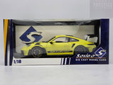 Solido 2024 Porsche 911 GT3 RS (992) Neon Lime w Black Stripes 1:18 - New