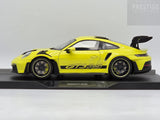 Solido 2024 Porsche 911 GT3 RS (992) Neon Lime w Black Stripes 1:18 - New