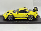 Solido 2024 Porsche 911 GT3 RS (992) Neon Lime w Black Stripes 1:18 - New