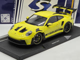 Solido 2024 Porsche 911 GT3 RS (992) Neon Lime w Black Stripes 1:18 - New