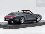 GT Spirit 1994 Porsche 911 Speedster 993 Dark Green Metallic GT446 1:18 Scale - New