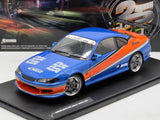 Solido 2001 Nissan S15 Silvia Spec-S Coupe "Mona Lisa" Fast & Furious Tokyo Drift 1:18 - New