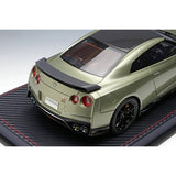 Make Up / IDEA 2022 Nissan R35 GT-R Track Edition Nismo T-Spec Millennium Jade 1:18 - New