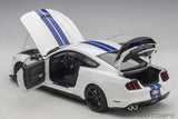AUTOart Ford Shelby GT-350R Oxford White with Blue Stripes 72931 1:18 - New
