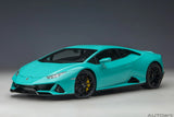 AUTOart 2019 Lamborghini Huracan Evo Teal (Blu Glauco) 79211 1:18 Scale - New