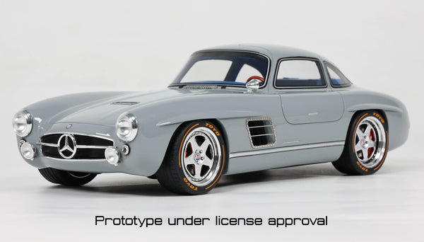 *PRE ORDER* GT Spirit 2021 Mercedes Benz Gullwing S-Klub Tuned Nardo Grey GT418 1:18 - New