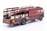 * PRE ORDER * 1957 Fiat 642 RN2 Bartoletti Ferrari Race Car Transporter Dark Red 1:18 - New