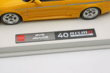 Make Up / Eidolon 1996 Nissan GT-R R33 Nismo 400R 40th Anniversary Yellow 1:18 - New