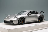 *PRE ORDER*  Eidolon 2021 Porsche 911 GT3 (992) GT Silver Metallic w Black Wheels 1:18 - New