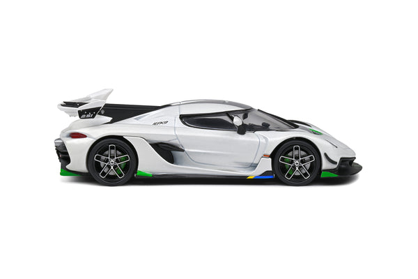 Solido 2021 Koenigsegg Jesko 5.0 V8 Pearl White / Grey Hypercar 1:43 S –  PrestigeCollectables