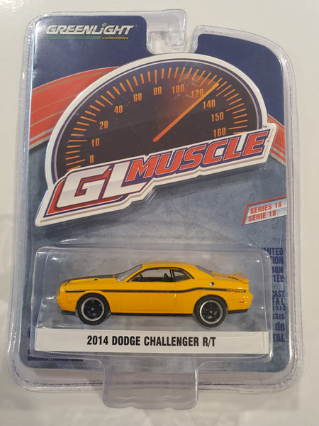 Greenlight GL Muscle 2014 Dodge Challenger R/T 1:64 Scale Model Car - New