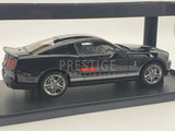 AUTOart 2010 Ford Shelby Mustang GT500 Black 1:18 Scale Model Car