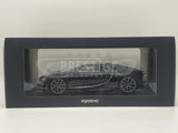 Kyosho Bugatti Chiron Black on Black 1:18 Scale Model Car - New