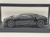 Kyosho Bugatti Chiron Black on Black 1:18 Scale Model Car - New