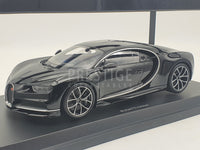 Kyosho Bugatti Chiron Black on Black 1:18 Scale Model Car - New