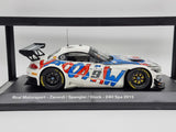 Genuine BMW 2015 BMW Z4 GT3 24hr Spa 1:18 Scale by Minichamps - New