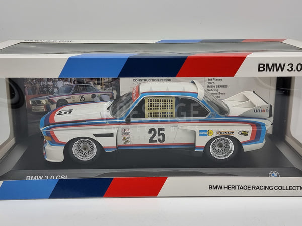 1/18 BMW 3.0 CSL - 1973 - Vert métallisé 1/18 BMW 3.0 CSL - 1973 - Vert métallisé