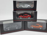 Kyosho 2016 Toyota 86 GT Limited Black/Orange/Silver/Red 1:64 Scale Set of 4 - New