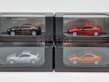 Kyosho 2016 Toyota 86 GT Limited Black/Orange/Silver/Red 1:64 Scale Set of 4 - New