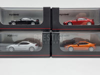 Kyosho 2016 Toyota 86 GT Limited Black/Orange/Silver/Red 1:64 Scale Set of 4 - New